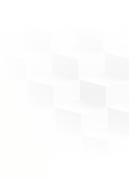 Abstract design featuring a pattern of white 3D cubes on a light gray background.